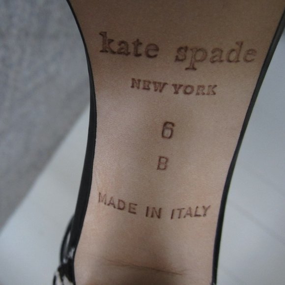 Kate Spade Zebra Print Heeled Ankle Strap Sandal - Picture 4 of 8